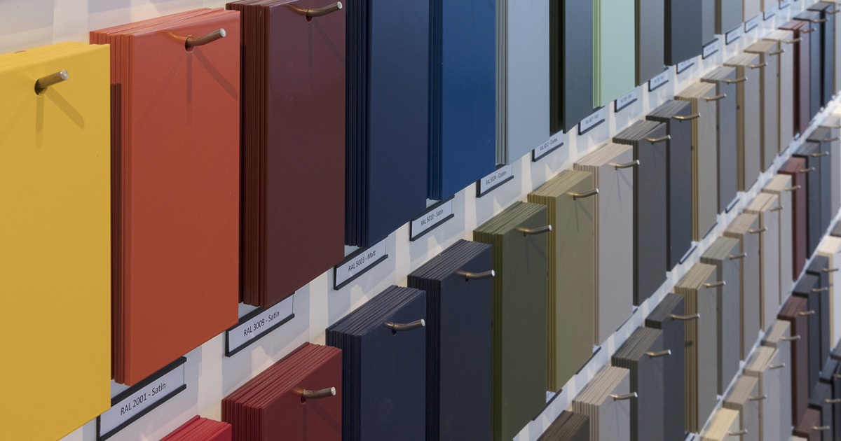 Aluminium Colours And Finish Types The Choice Is Yours Reynaers